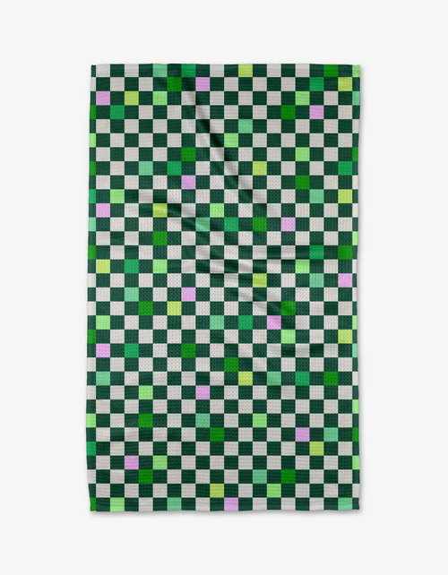 Magical Checkers Kitchen Tea Towel