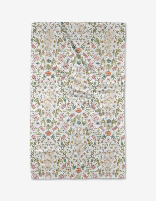 Cottontail Florals Tea Towel