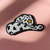 Cow Print Cowboy Hat Patch