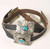American Darling Turquoise Concho Leather Belt