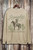 WILD WEST HOWDY COWBOY LONG SLEEVE SWEATSHIRT - MINERAL OATMEAL