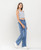 High Rise Wide Leg Cargo Jeans | Flatter