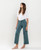 High Rise Crop Wide Leg Jeans - Balsam