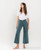 High Rise Crop Wide Leg Jeans - Balsam