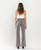 90's Vintage Super High Rise Hem Detail Flare Jeans - Smokey Olive