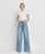 High Rise Seam Detail Wide Leg Jeans | Fulfillment