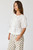Hailey Bow Tie Detailed Blouse - White