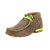 YOUTH DRIVING MOCCASINS - BOMBER/NEON YELLOW YDM0011
