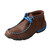 YOUTH DRIVING MOCCASINS BOMBER/ BROWN+BLUE YDM0027