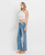 High Rise Distressed Slim Wide Jeans | Joysome