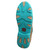 WOMENS SLIP ON DRIVING MOCCASINS - BOMBER/TURQUOISE WDMS006