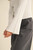 Ribbed Long Sleeve Knitted Top - Off White