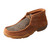 MENS DRIVING MOCCASINS - OILED SADDLE/BLUE MDM0057