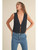Hook & Eye Closer Vest Cardigan - Black