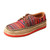 WOMENS CASUAL SNEAKER - RED MULTI WCL0008