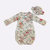 Vintage Floral Baby Gown