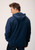 MENS OUTERWEAR   MENS ROPER L/S SWEATSHIRT W/HOOD - 03-097-0300-6616
