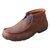 MENS DRIVING MOCCASINS - BROWN/BLUE MDM0030