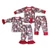 Howdy Santa Guitar Cactus Kids Western Christmas Pajamas Girls