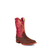 Kids Cowhide Brown/Red S-Toe