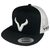 Vexil Brand - White Icon - Black/White Mesh