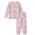Girl's Wild West/Pink Bamboo Pajama Set