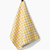 Golden Plaid Luxe Hand Towel