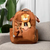 Cognac Boss Plus™ Backpack Diaper Bag