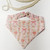 Floral Bunny Reversible Dog Bandana