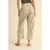 2 Tone Cotton Pants with Cotton Belt