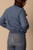 Kimes Women's Marinos Bomber - Light Wash Indigo