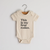 This Is My First Rodeo Modern Organic Baby Bodysuit - Cream