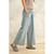 Elastic Band Denim Pants