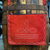 RED Suede Leather Bootstitch Crossbody