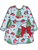Girls Red Yuletide Yeehaw Knit Long Sleeve Twirl Dress