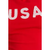 Cap Sleeve USA Baby Tee - Red