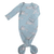 Baby Boy Blue Storks - Knotted Infant Gown