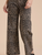 High Rise Leopard Print Pants