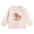 Horse Jacquard Sweater Knit Baby Pullover
