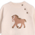 Horse Jacquard Sweater Knit Baby Pullover