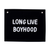 Long Live Boyhood Canvas Banner - BLACK