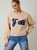 Crew Neck "Y'all" Flocked Sweatshirt