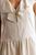 Sleeveless Ruffle Collar Romper - Sand