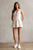 Sleeveless Ruffle Collar Romper - Sand