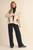 Horse Knit Sweater Cardigan - Beige Taupe