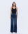 Super High Rise Full Length Wide Jeans T6937