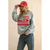 Flag Patch Front Detail Sweatshirts - Grey