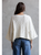 CABLE Knit Cropped Sweater - Cream