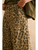 Leopard Printed Barrel Pants