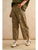 Leopard Printed Barrel Pants